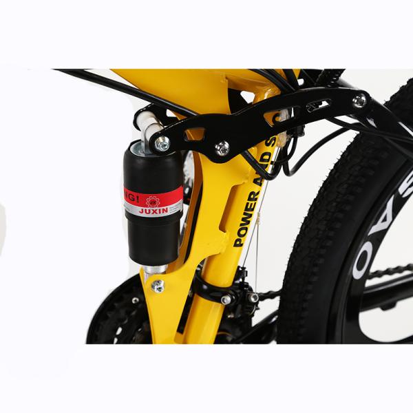 1000W 48V Chopper Electric Folding Mountain Bike Max Speed 50km/h