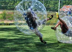 China Safe Outdoor Inflatable Toys Children Bumper Ball , Human Hamster Ball Bubble Soccer wholesale