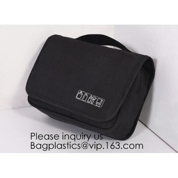Customized Women/Men Organizer Toiletry Storage Travel Makeup Bag Blank Canvas Cosmetic Bag, bagease, bagplastics