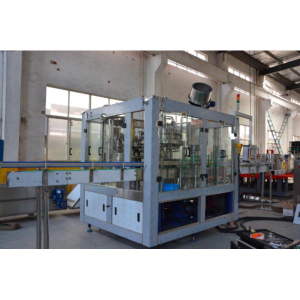 Quality SUS304 3 In 1 2000BPH Pet Bottle Soda Filling Machine for sale