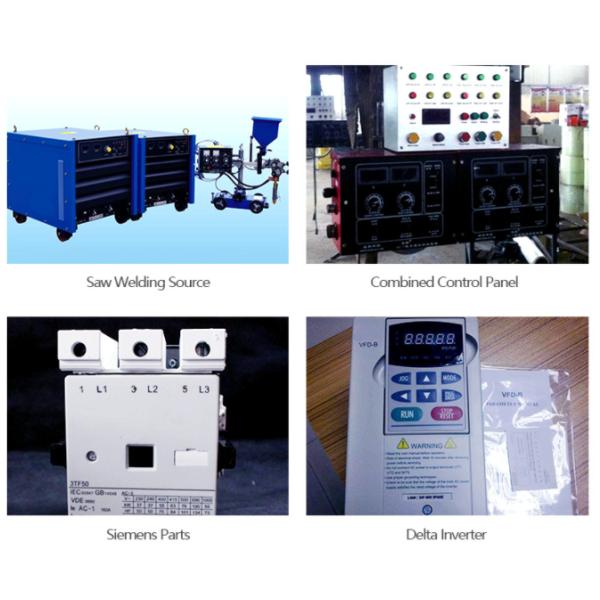 T beam welding line machine Automatic Submerged Arc Welding Machine