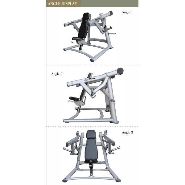 Gym Fitness Hammer Strength Plate Loaded Equipment / Shoulder Press Precor Machine