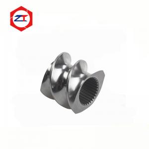 China Mirror Surface Extruder Screw Elements PM-HIP Material High Hardenability Twin Screw Extruder Tse Series Screw Element on sale