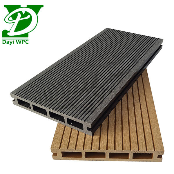 China Hollow Composite Decking Swimming Pool Garden Composite Decking 140x23mm on sale