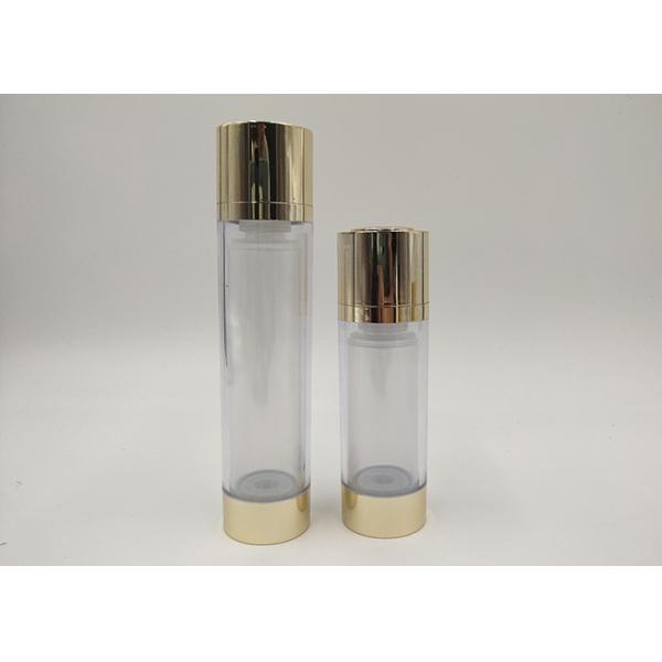 Dropper Cap Airless Pump Cosmetic Bottles , Vacuum Lotion Bottle 30ml Volume