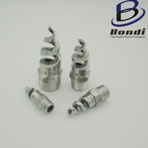 China 1/4 1/2 Stainless Steel Spiral Cone Atomization Spray Nozzle Sprinkler Heads wholesale
