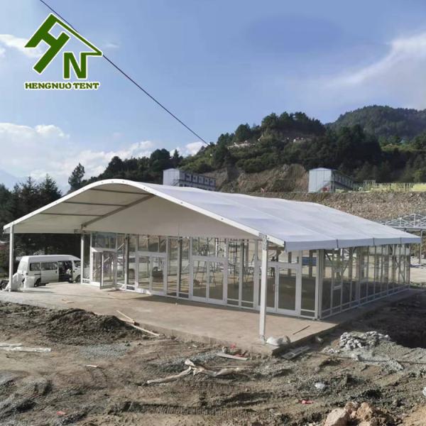 Luxury Arcum Aluminum Structure Tent 4m High Outdoor Event White PVC Tent