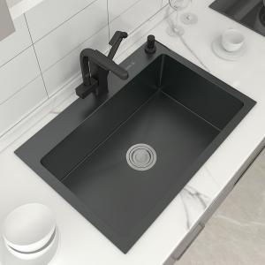 China Square Single Bowl Stainless Steel Kitchen Sinks Vegetable Washing on sale