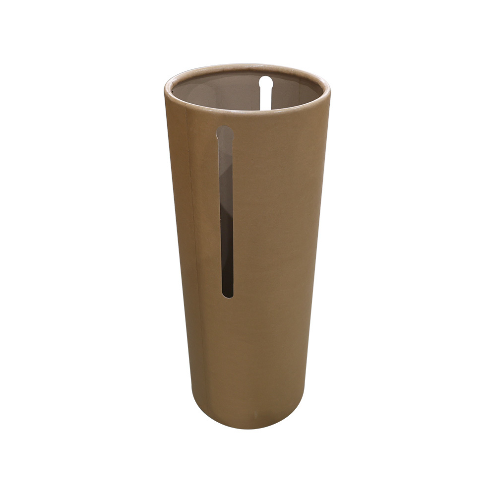 Custom-Sized Kraft Paper Tubes - Precision Cut, Hole Punching & Flange Roll