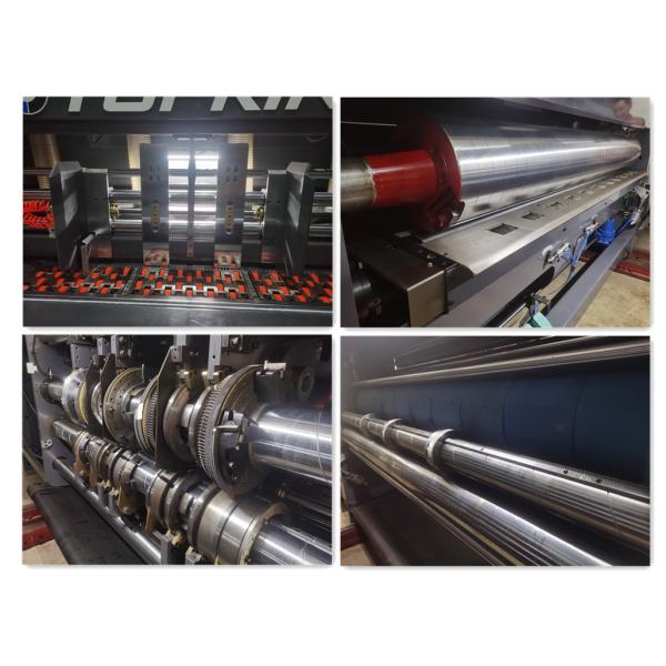 0920 Corrugated Box Die Cutting Machine / Carton Printing Slotting Machine