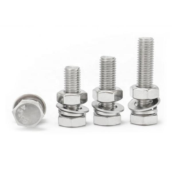 M8 Sliver Galvanized Hex Head Screws 5.8 Carbon Steel Bolts