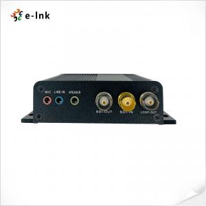 China 2Ch Bidirectional 3G-SDI Converter With Tally RS485 RS422 Stereo Audio Microphone on sale