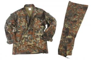 China TC 6535 Or TR8020 Military Camo Uniforms Shrink And Wrinkle - Resistant wholesale