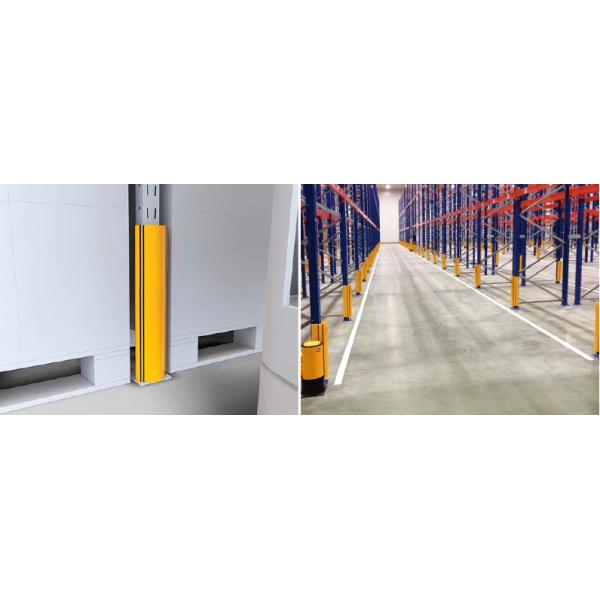 B15 Rack Guard Rack protectors Anti-Collision Guardrails Warehouse Safety Barrier Traffic Guardrails