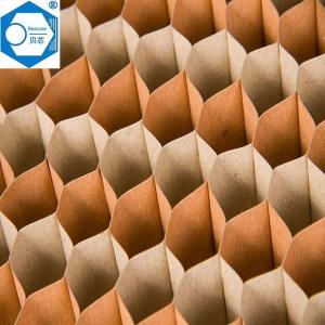 China Customized 120g 140g 220g Paper Honeycomb Core For Door Big Cell Size 20mm 25mm on sale