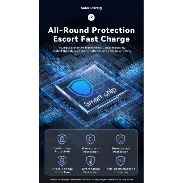 Magnetic 15W Wireless Charging Air Vent Car Mount Phone Holder ESSAGER T1