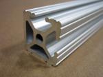 Customized T Slot Profile Extruded Aluminum Shapes For Industrial Window And
