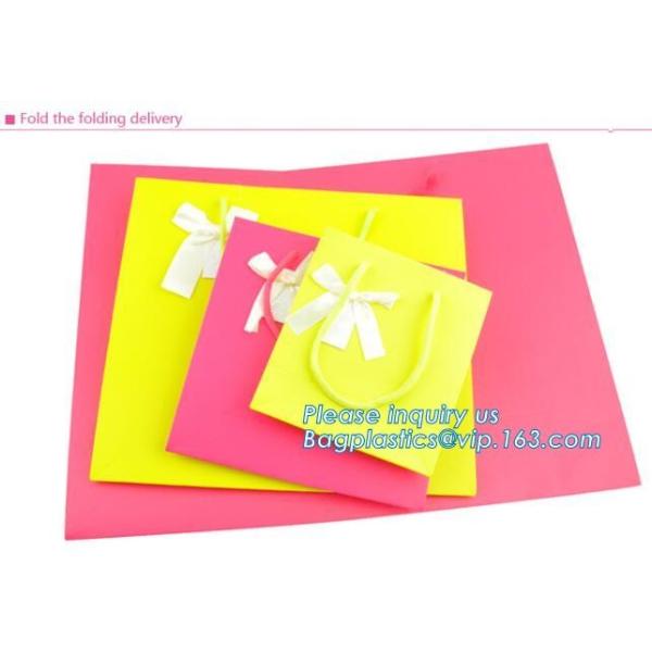 Customized made cheap paper twisted handles white kraft paper bags,wine paper bag with handle wholesale bagplastics pack