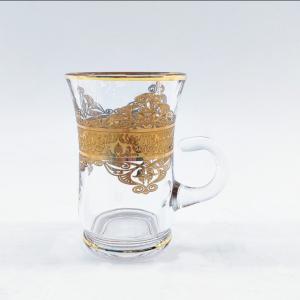 China volume 105ml Arabic Tea Cup Saucers Turkish Espresso Cups Set wholesale