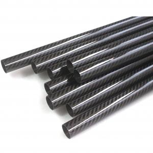 China 4 5 6 Carbon Fiber Tube Large Dimension High Strength Carbon Fiber Rod Manufacturer wholesale