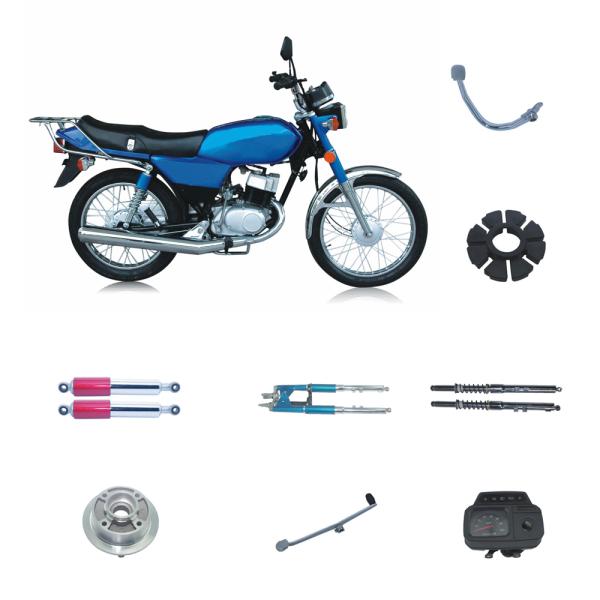 AX100 Motorcycle Engine Cylinder Piston Ring Motorcycle Wheel Accessories