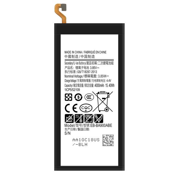 Double IC Protection Cell Phone Lithium Battery EB-BA900ABE for Samsung A9 2016
