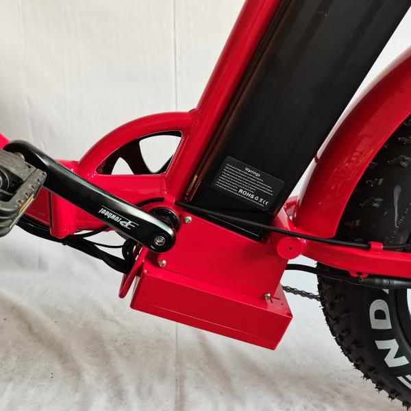 20 Inch Fat Tire Electric Bike 500w 48V Foldable Ebike Fat Tire Golf Full Suspension Road