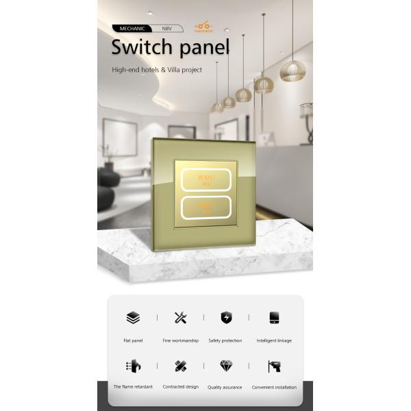 250V AC Electrical Wall Switch , Bronze 3 Gang One Way Switch