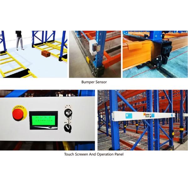 High Density Steel Automatic Electric Movable Racking Warehouse Storage Electrical Motorized Mobile Rack