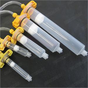 China Lightweight Dispensing Syringe Barrel , Durable Transparent Dispensing Barrel wholesale