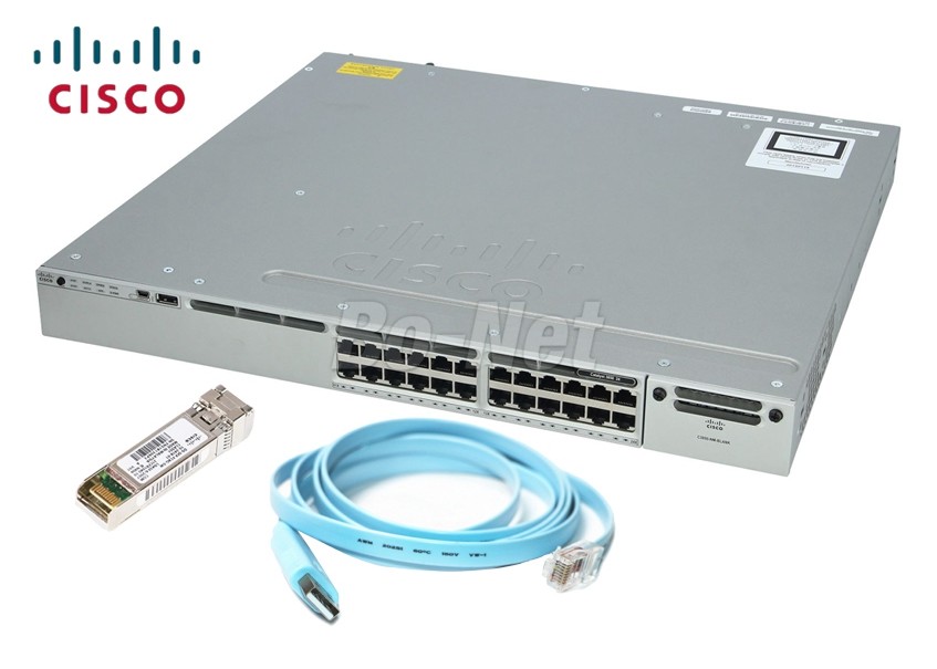 China Cisco WS-C3850-24T-L 24port 10/100M Switch Managed Network Switch C3850 Series Original New wholesale