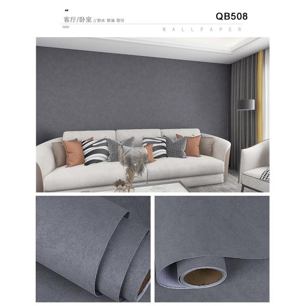 Blue Pink Cloth Fabric Wallpaper Waterproof Cloth Wallpaper For Wall