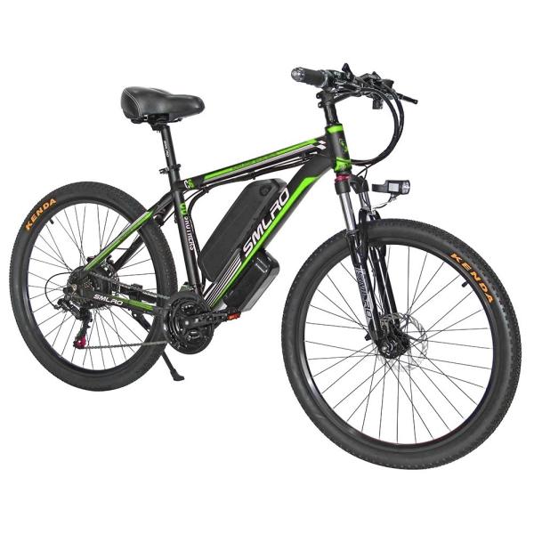 Battery Operated Smlro Electric Bike 1000w 31MPH Max Speed With Rear Hub Motor