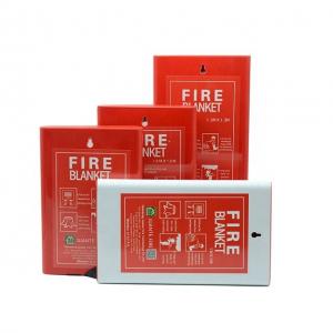 China 0.5mm Glass Fibre Fire Evacuation Blanket BS EN 1869-1997 wholesale