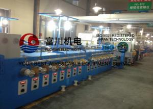 China 24Pcs Alloy Wire Annealing / Cable Coiling Machine For Single Wire Dia 0.04 - 0.127mm wholesale