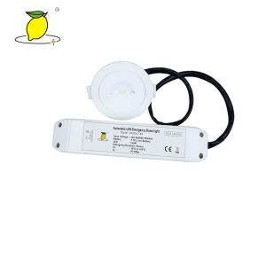 China 3W 50Hz LED Recessed Emergency Downlight With Conversion Kit wholesale