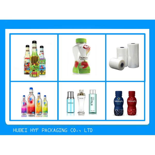 Clear High Shrinkage PETG/PET Shrink Film For Beverage Label