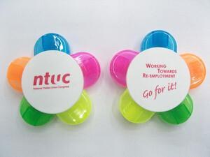 China 5 in 1 flower shaped Highlighter Pen wholesale