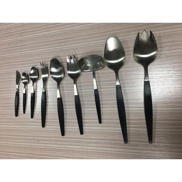 Modern Matt Polishing 18/8 Stainless Steel Flatware Sets Kitchen Cutlery Set