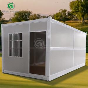China Frame Galvanized Steel Foldable Prefab Shipping Container Homes Save Shipping Costs Supplier on sale