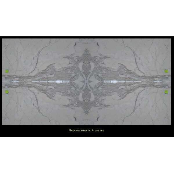 Morden Design Italy Calacatta Marble Slab , Marble Wall Slab 20mm Thickness