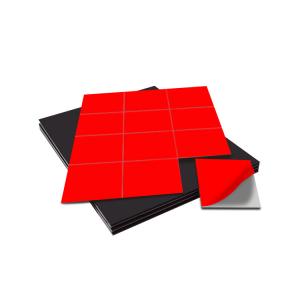 China No Printing DIY Supplies 30X30mm Red Magnetic Tile wholesale