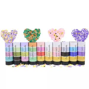 China Wholesale Baby Shower Wedding Party Gender Reveal Poppers Confetti Cannon wholesale