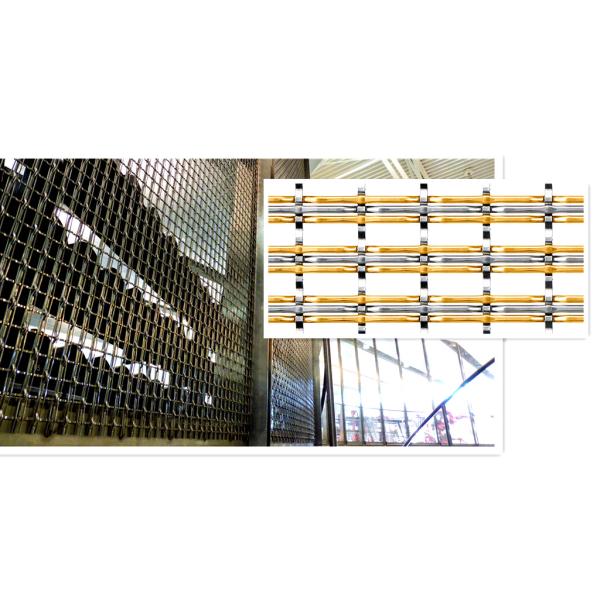 Custom Stainless Steel Wire Mesh For Building Facade