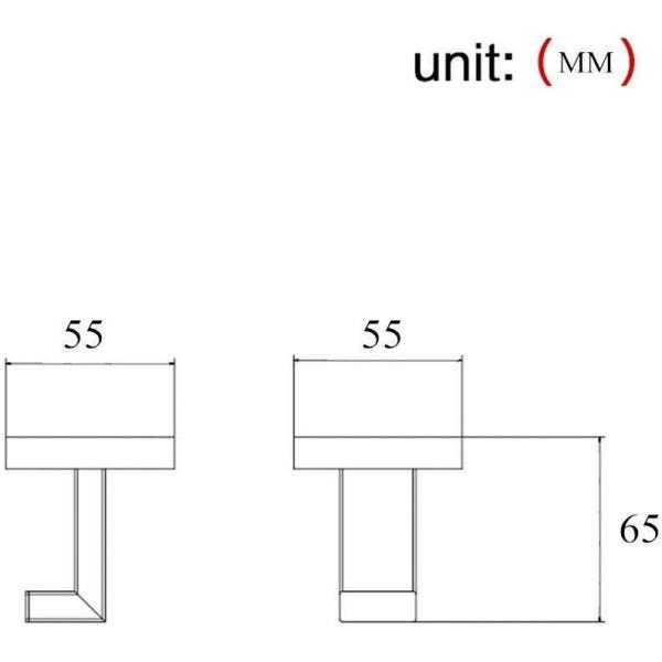 Bathroom Accessories Wall Mounted SUS304 Chrome Stainless Steel Towel/Robe rack
