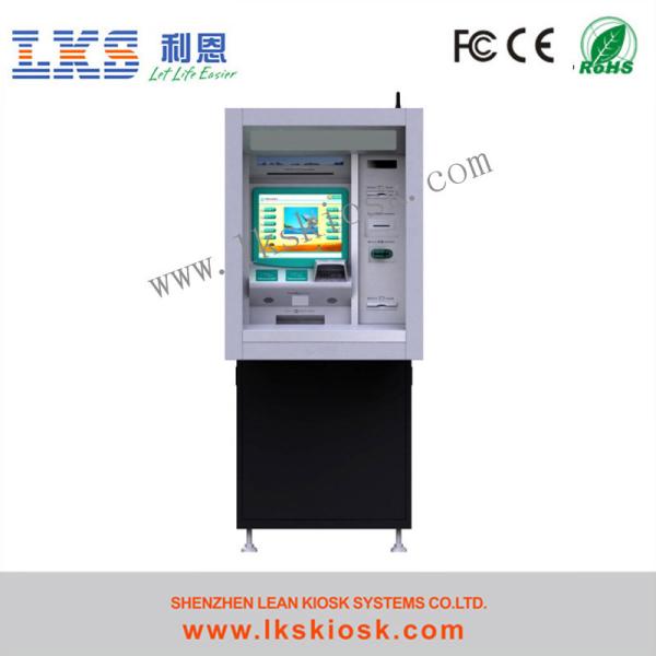 Simp Easy Design Kiosk Atm Machine Anti - Vandal 15 Inch Touch Monitor