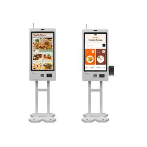China Restaurant Self Ordering Kiosk with Card Reader Thermal Printer wholesale