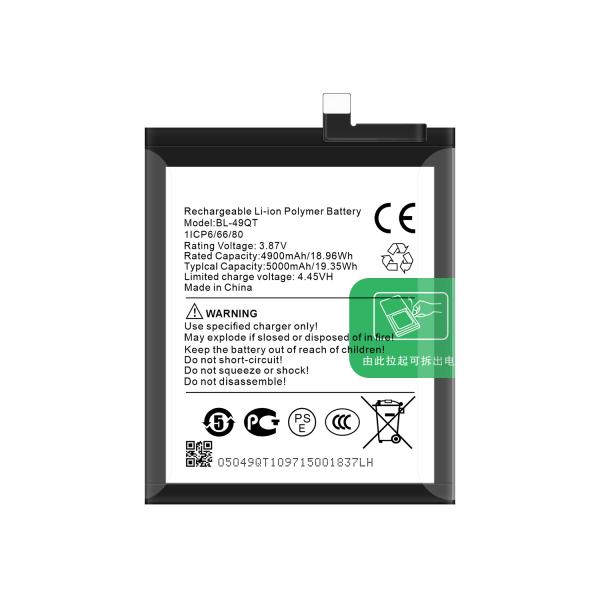 BL-49QT Battery Rechargeable Polymer Lithium Battery for Tecno Camon 20 Premier CK9n