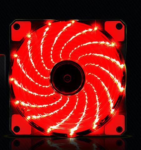 Quality SoonCool 120*120*25mm 12v computer case fan with 15 LED light for sale