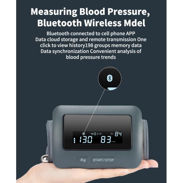 One Click Home Blood Pressure Device Wrist Armband Combo For Hospital